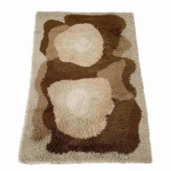 Tapis coloré psychédélique par Desso Pays-Bas Danemark 1970