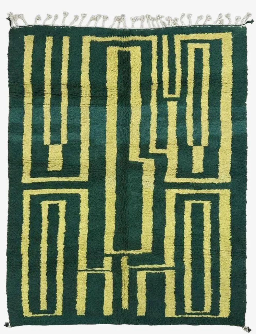 Tapis Contemporain vert - 292 x 255 cm