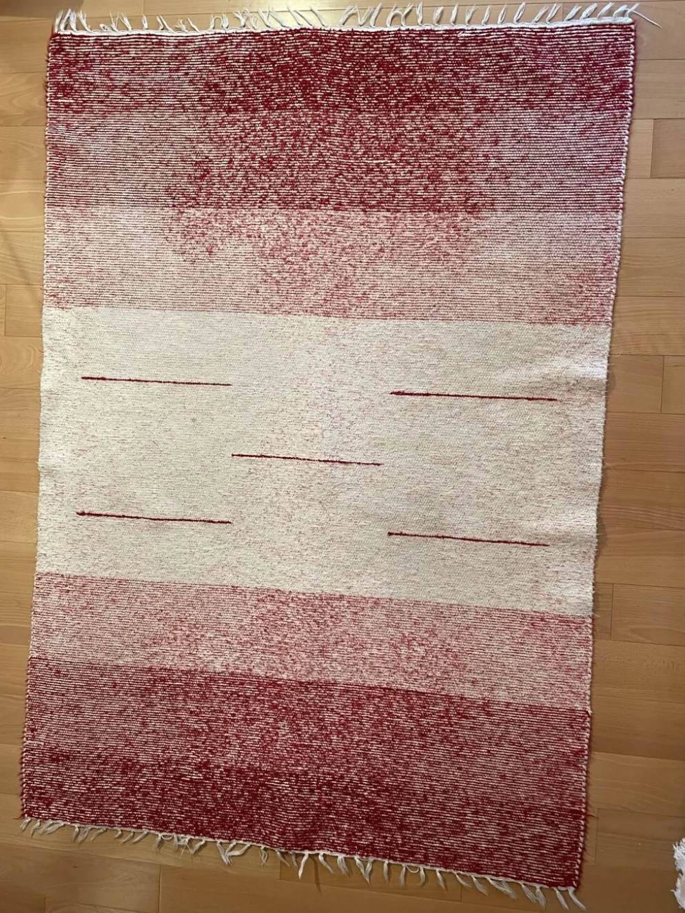 Tapis coton vintage finlandais
