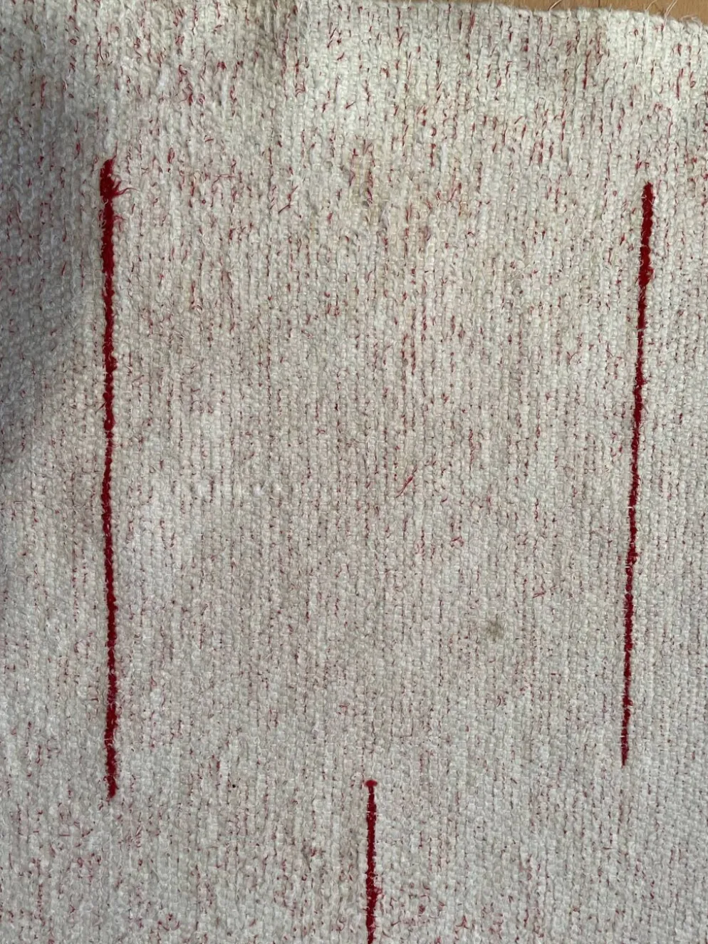 Tapis coton vintage finlandais
