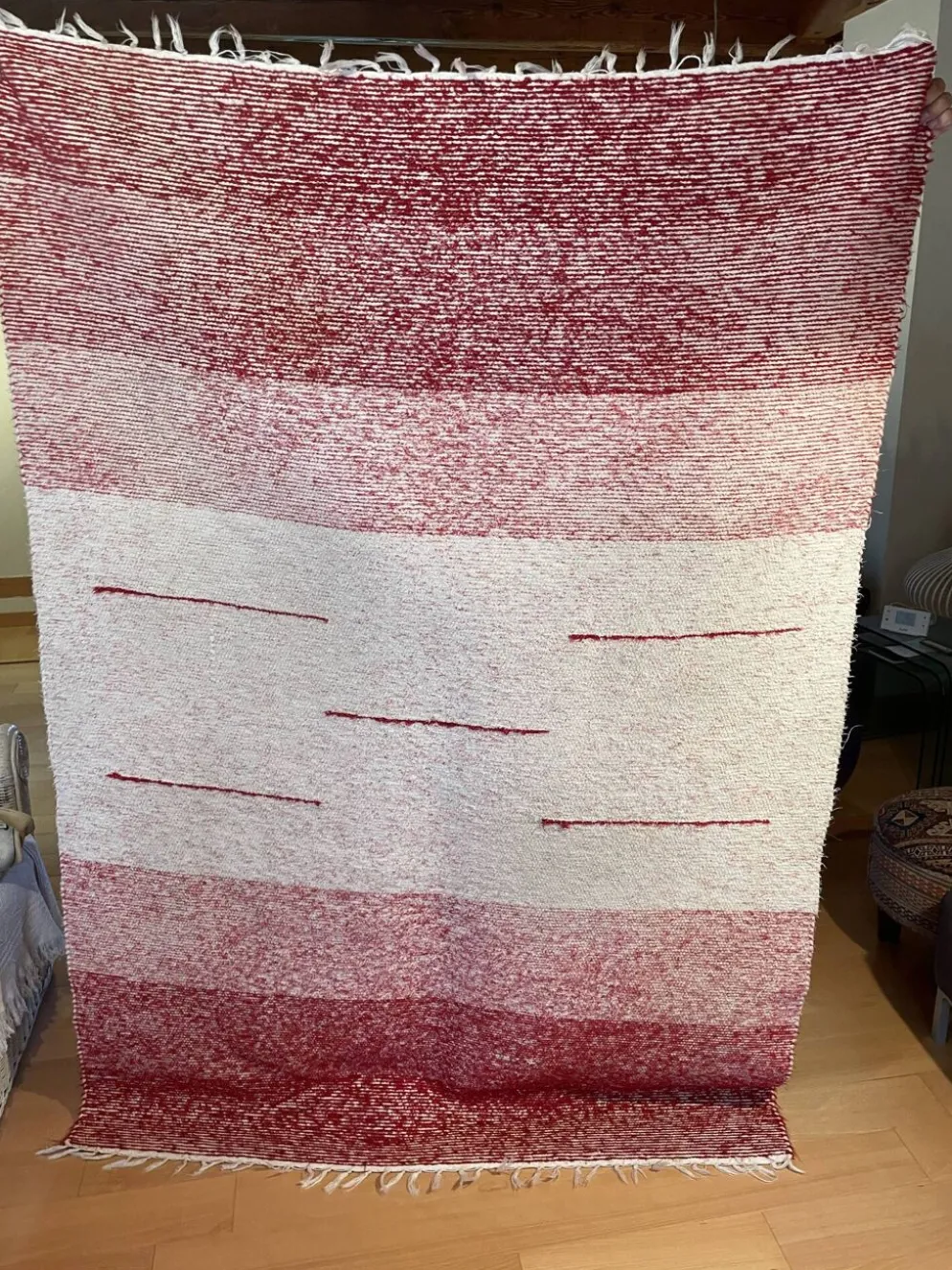 Tapis coton vintage finlandais