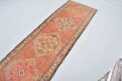 Tapis couloir Oushak vintage sku 3545
