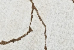 Tapis de chanvre beige scandinave 192x275Cm