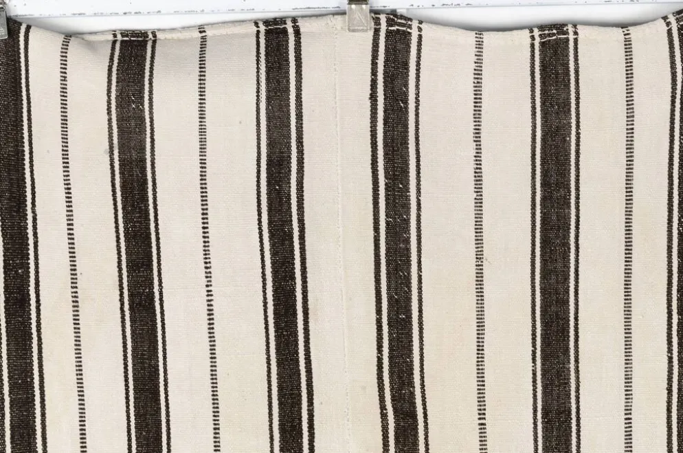 Tapis de couloir vintage en chanvre turc