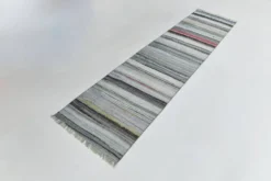 Tapis de couloir vintage Kilim 2x10, 71x297 cm