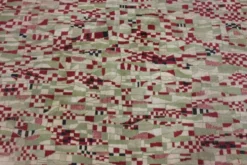 Tapis de design géométrique extraordinaire, années 1950