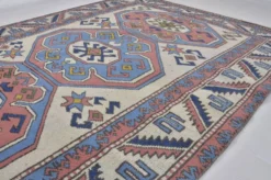 Tapis de sol en laine fait main Oushak sku2565