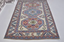 Tapis de sol en laine fait main Oushak sku2565