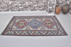 Tapis de sol en laine fait main Oushak sku2565