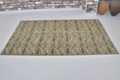 Tapis de sol vintage géométrique Oushak sku 1563