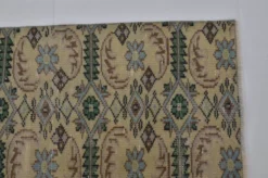 Tapis de sol vintage géométrique Oushak sku 1563