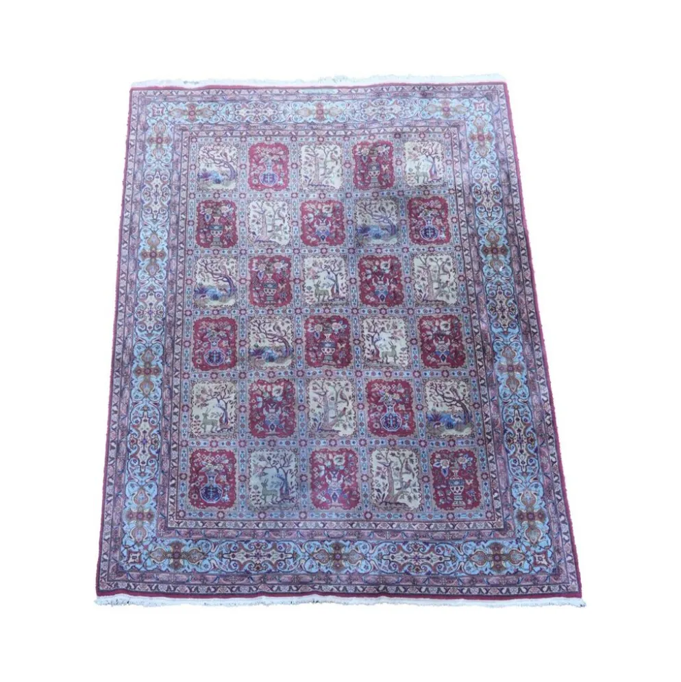 Tapis de style oriental avec des motifs élégants 397x304cm