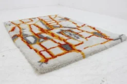 Tapis du milieu du siècle, moquette, Danemark, style Ege Rya, années 1960.