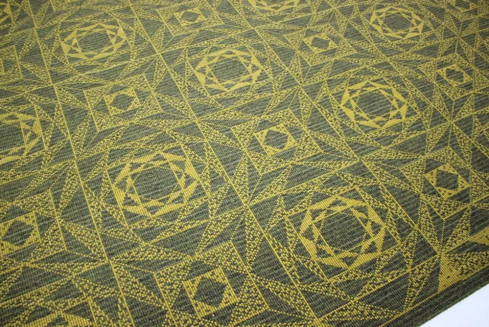 Tapis en boucle de laine au motif moderne du milieu du siècle, des années 1960, Allemagne