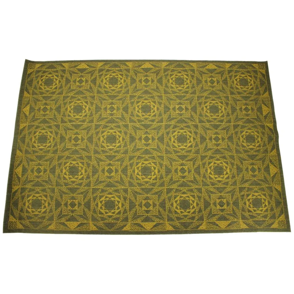 Tapis en boucle de laine au motif moderne du milieu du siècle, des années 1960, Allemagne