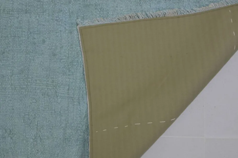 Tapis en chanvre vintage petit sku 3905