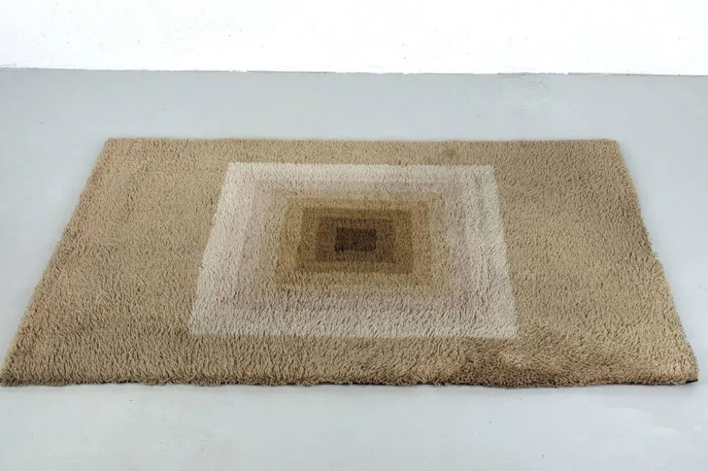 Tapis en laine attribué à Verner Panton pour Tisca – 1970s