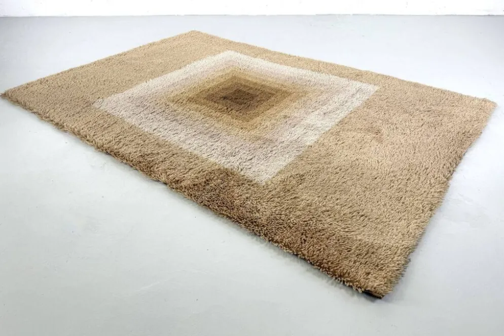Tapis en laine attribué à Verner Panton pour Tisca – 1970s