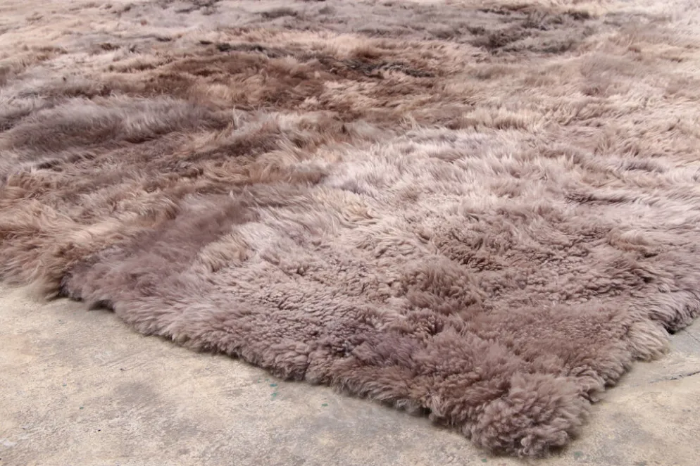Tapis en laine d’agneau Taiga Lambert, 1970 Allemagne