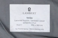 Tapis en laine d’agneau Taiga Lambert, 1970 Allemagne