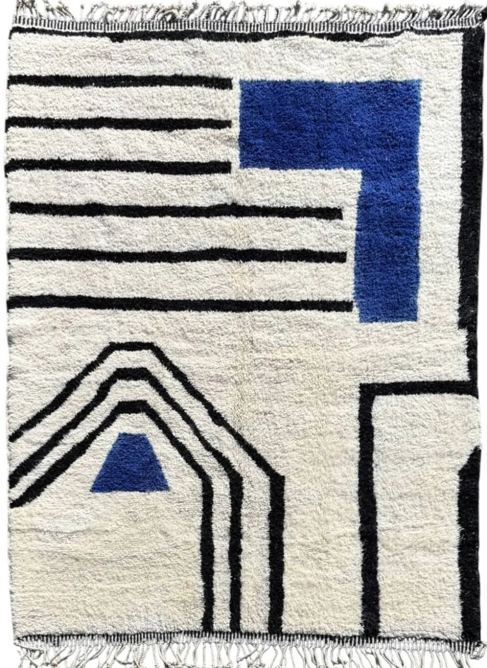 Tapis en laine marocain sur mesure Zahra