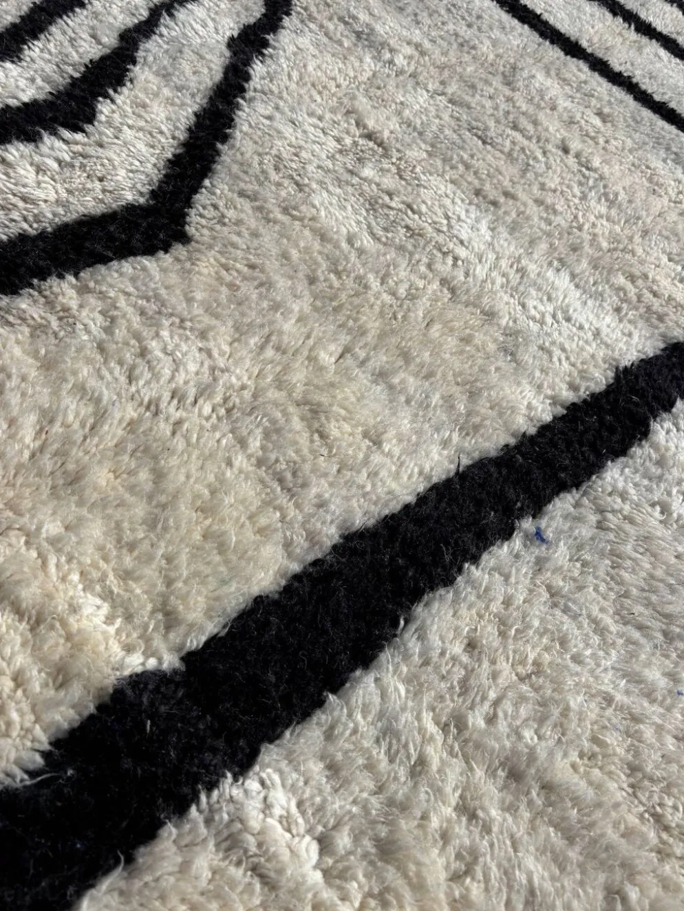 Tapis en laine marocain sur mesure Zahra