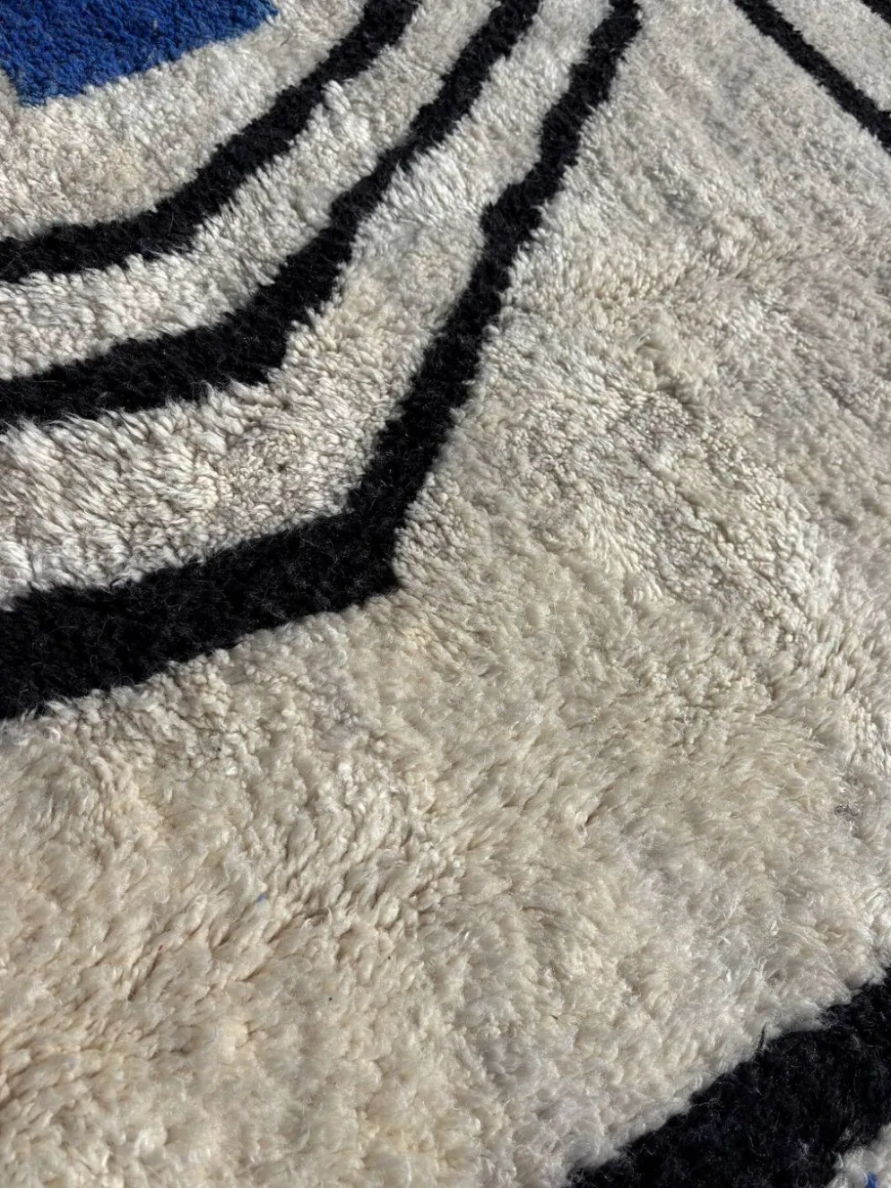Tapis en laine marocain sur mesure Zahra