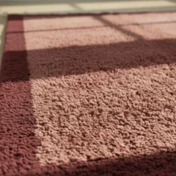 Tapis en laine pure fait main sur mesure taille 2/3