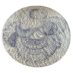 Tapis en laine rond PS 2017 par Kate & Joel Booy pour Ikea, années 2010.