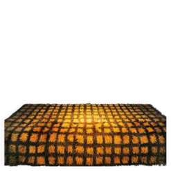 Tapis en laine Rya, conçu par le célèbre Verner Panton (1926-1998)