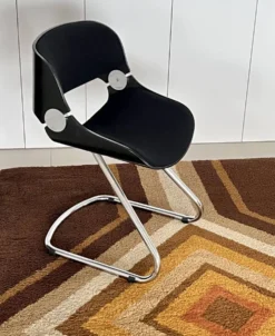 Tapis en laine série Grafik 100 par S. Doege, Allemagne 1970