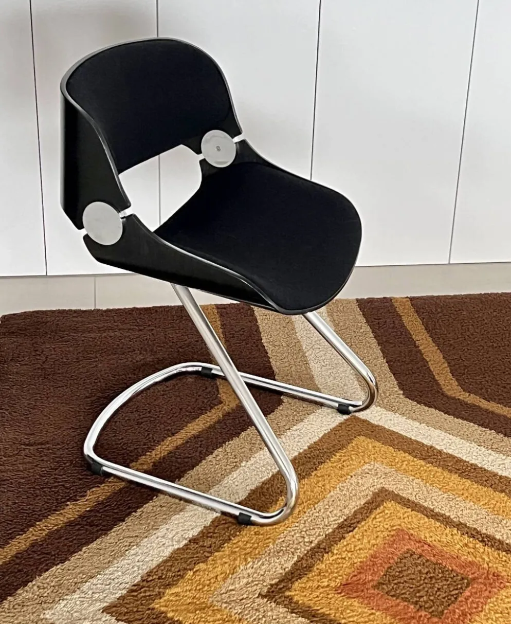 Tapis en laine série Grafik 100 par S. Doege, Allemagne 1970