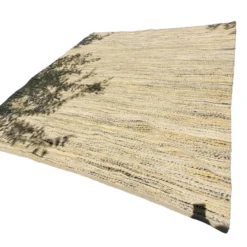 Tapis en laine tissé vintage