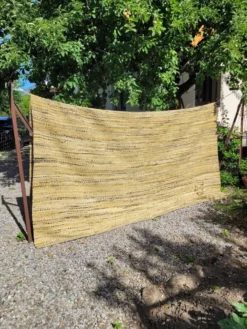 Tapis en laine tissé vintage