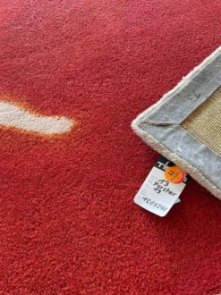 Tapis en laine tufté main Tisca Forster – France des années 1980