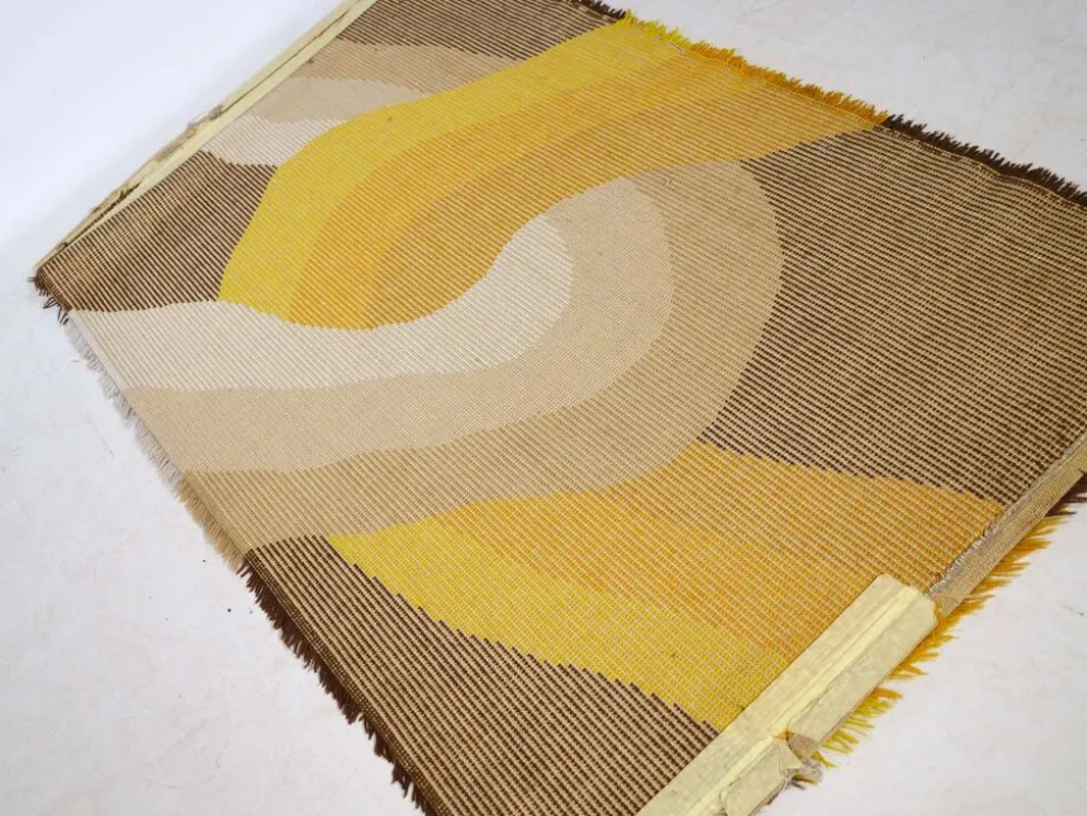 Tapis en laine vintage de style Space Age des années 1970 par Desso.