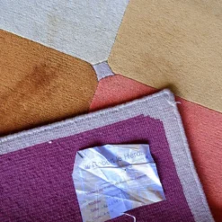 Tapis en velours de laine 