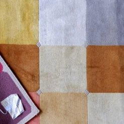 Tapis en velours de laine 
