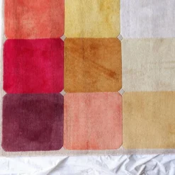 Tapis en velours de laine 