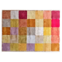 Tapis en velours de laine 