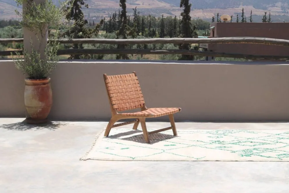 Tapis fait main coloré, 255 x 160 cm - AZ826