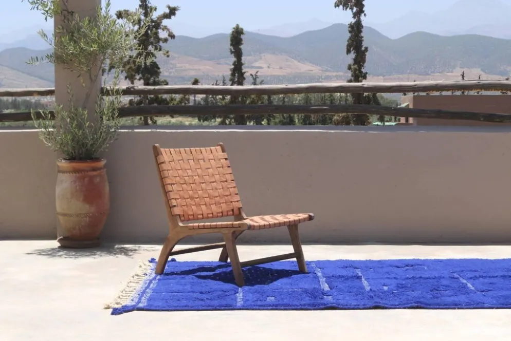 Tapis fait main coloré, 250 x 160 cm - AZ825