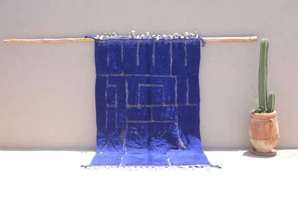 Tapis fait main coloré, 250 x 160 cm - AZ825
