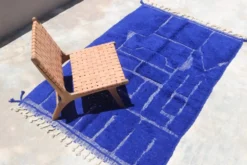 Tapis fait main coloré, 250 x 160 cm - AZ825