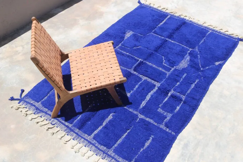 Tapis fait main coloré, 250 x 160 cm - AZ825