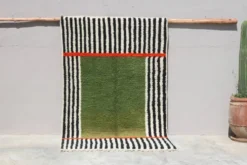 Tapis fait main coloré, 240 x 155 cm - AZ833
