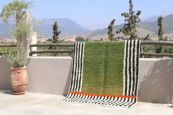 Tapis fait main coloré, 240 x 155 cm - AZ833