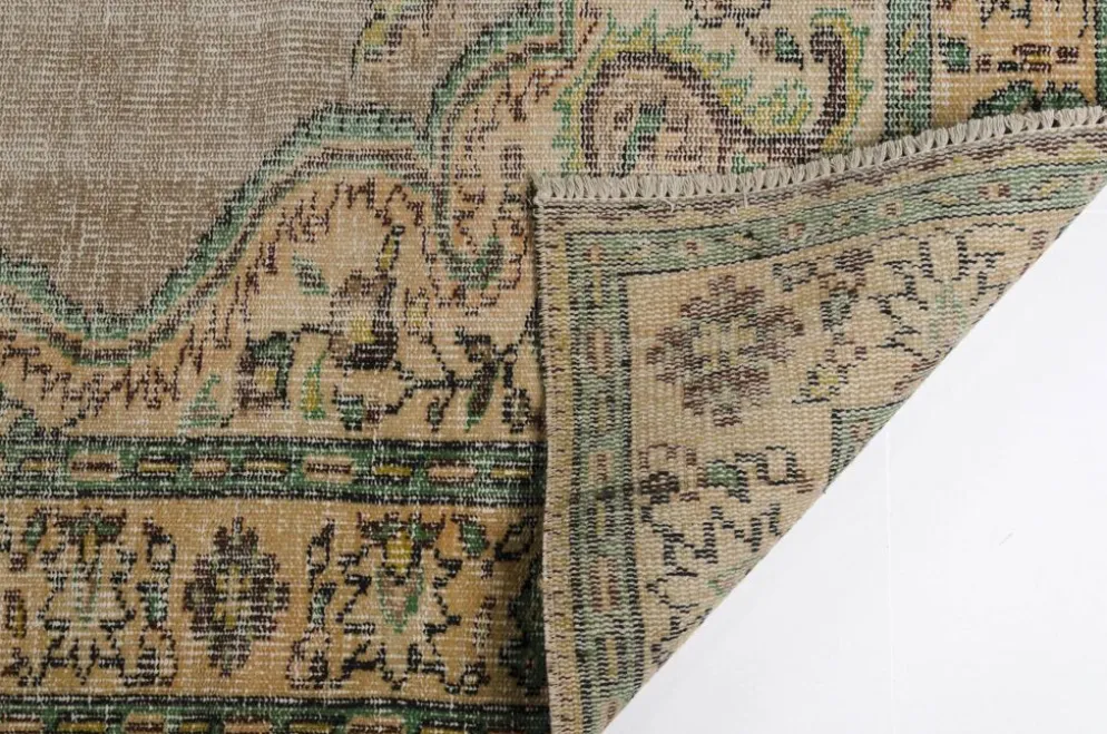 Tapis fait main Oushak au sol sku 1067