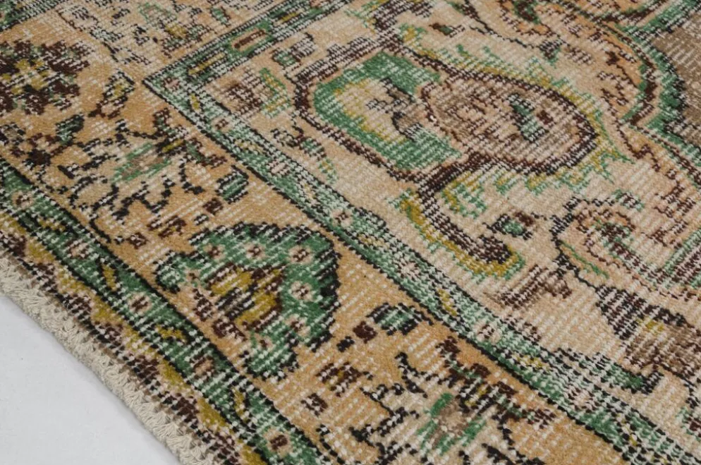 Tapis fait main Oushak au sol sku 1067