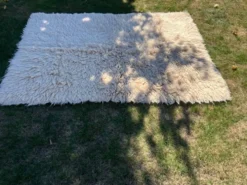 Tapis Flokati en laine vierge
